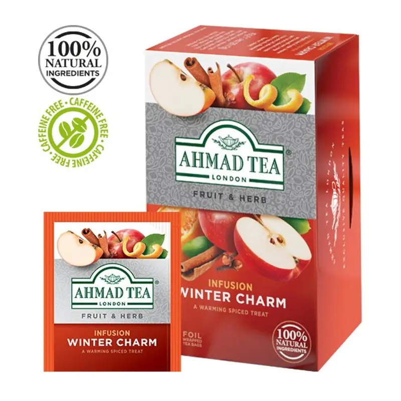 AHMAD Herbal Tea Winter charm tēja folijas maisiņos 20x2 g