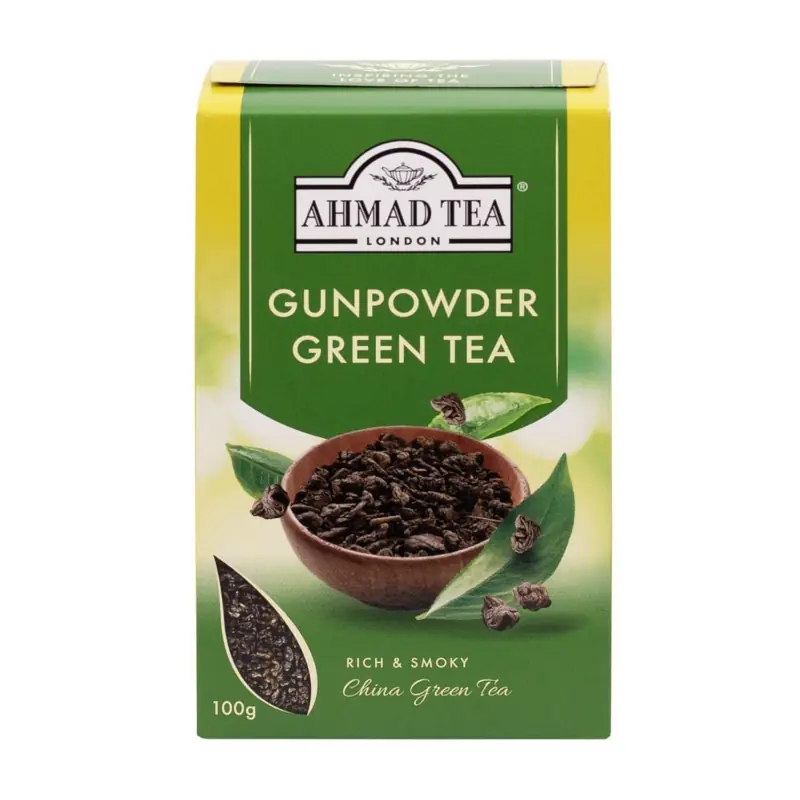 AHMAD Gunpowder Green Tea zaļā tēja