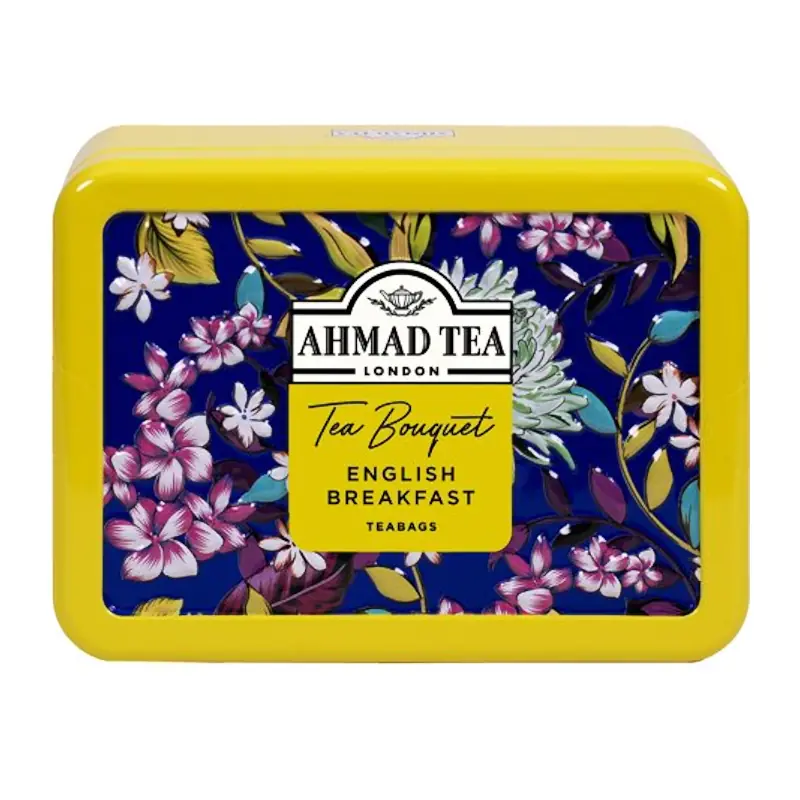 AHMAD tea Bouquet English Breakfast Caddy tēja folijas maisiņos 10x2 g