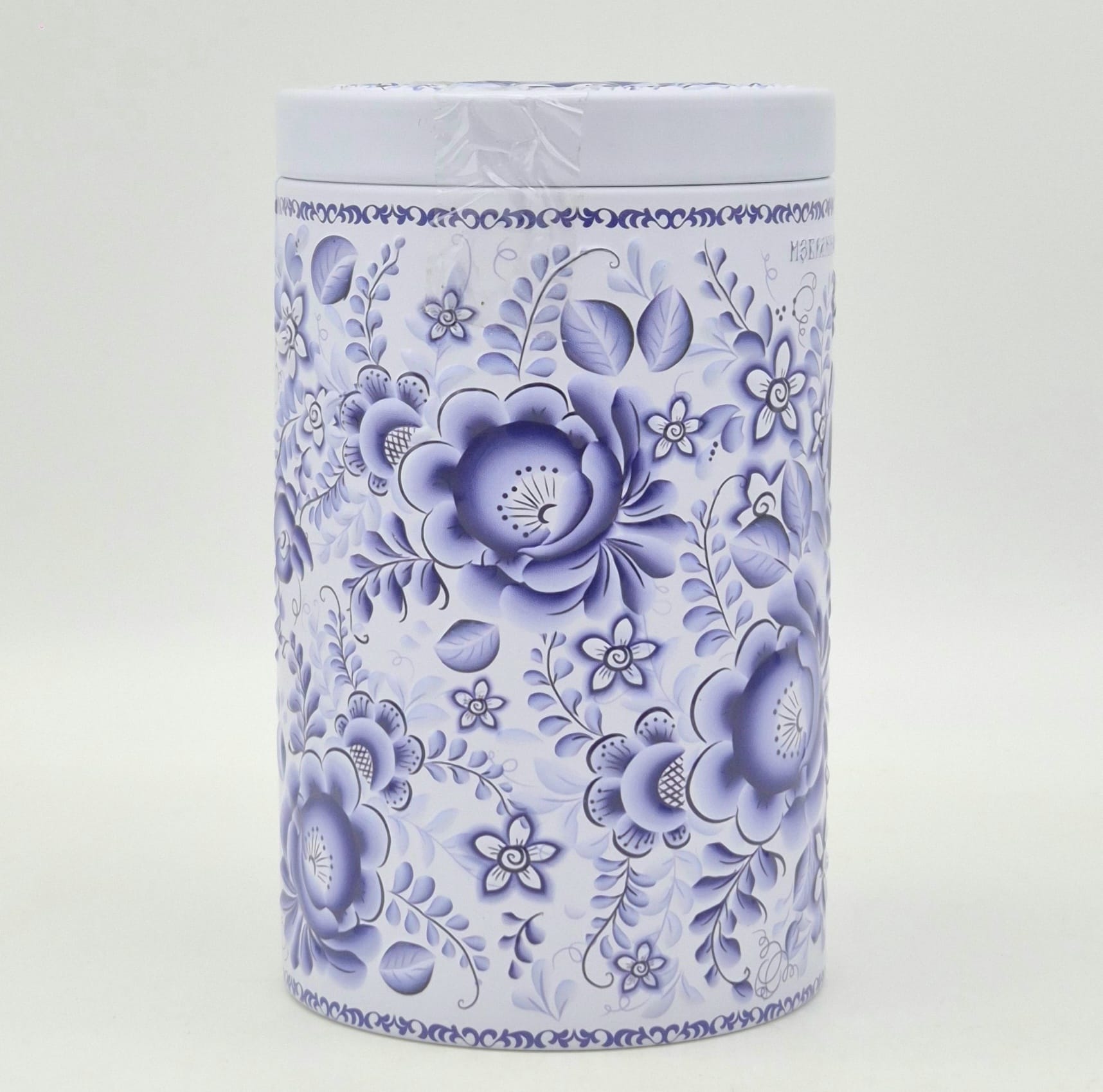 Melnā tēja "Tējas jūra" - zīmējums Raksti baltiе