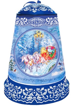 Muzikālais zvans "Ziemassvētku vecītis uz troikas"