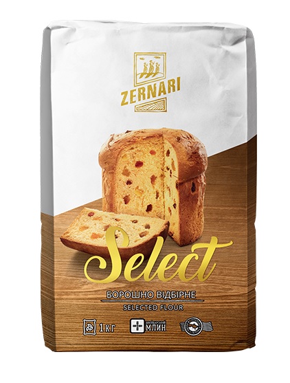 Zernari kviešu milti (augstākās kvalitātes)