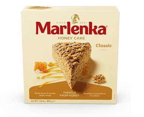 Medus torte MARLENKA ar valriekstiem