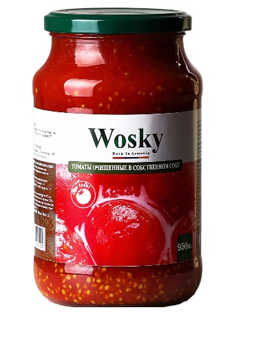 Wosky nomizoti tomāti savā sulā
