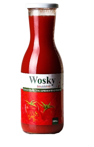 Wosky tiešās spiedes tomātu sula