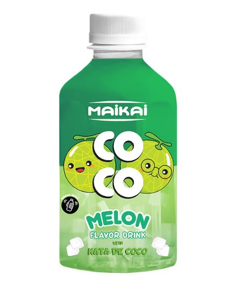 MAIKAI COCO melones dzēriens ar nata de coco gabaliņiem