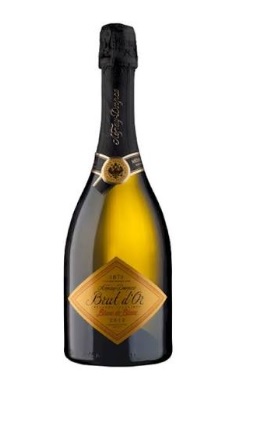 Klasisks dzirkstošais baltvīns Kuban Abrau-Durso Blanc de Noirs 12%
