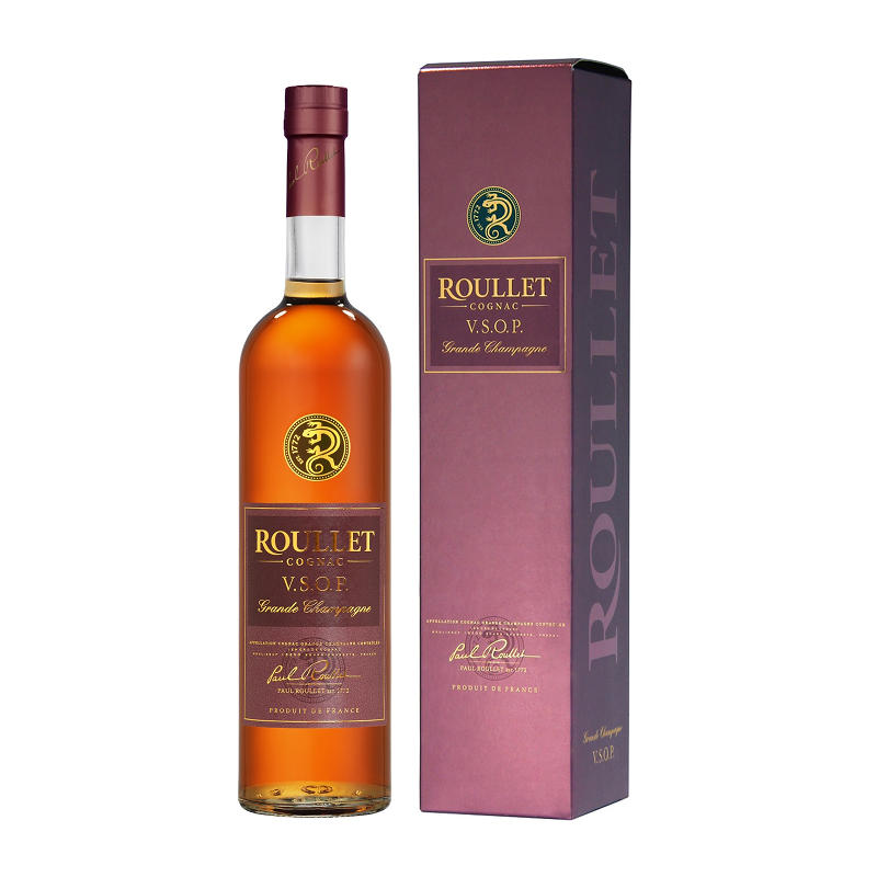 Konjaks Roullet Grande Champagne VSOP 40% dāvanu iepakojumā