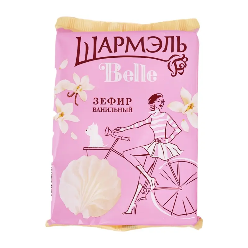 Zefīri "Шармэль" "Belle" ar vaniļas garšu