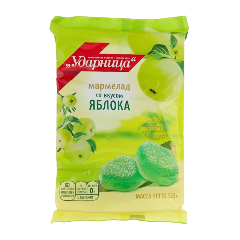 Marmelāde "Ударница" ar ābolu garšu