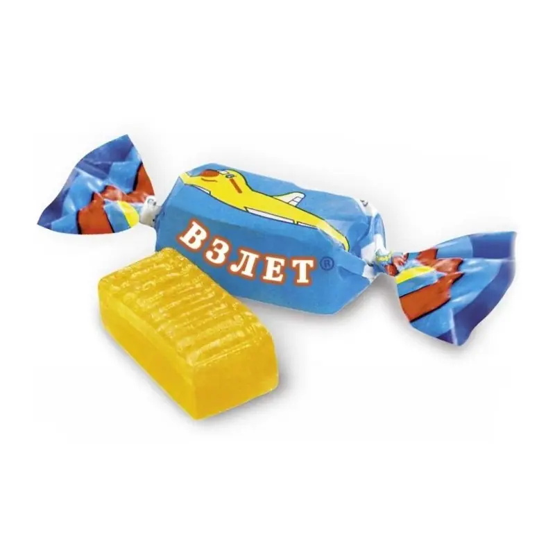 Sveramās konfektes karameļu ledenes "Взлёт"