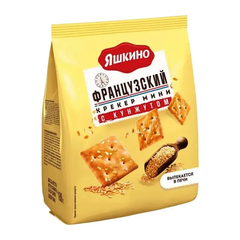 "Jaškino" franču mini sezama krekeri