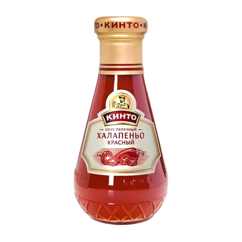 Kinto Halapenjo piparu mērce, sarkanā