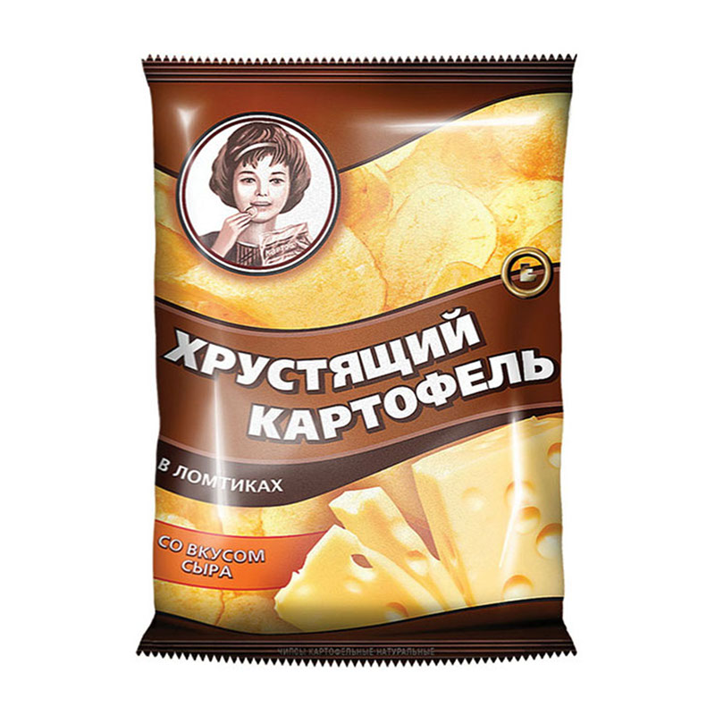 «Хрустящий картофель» ar siera garšu