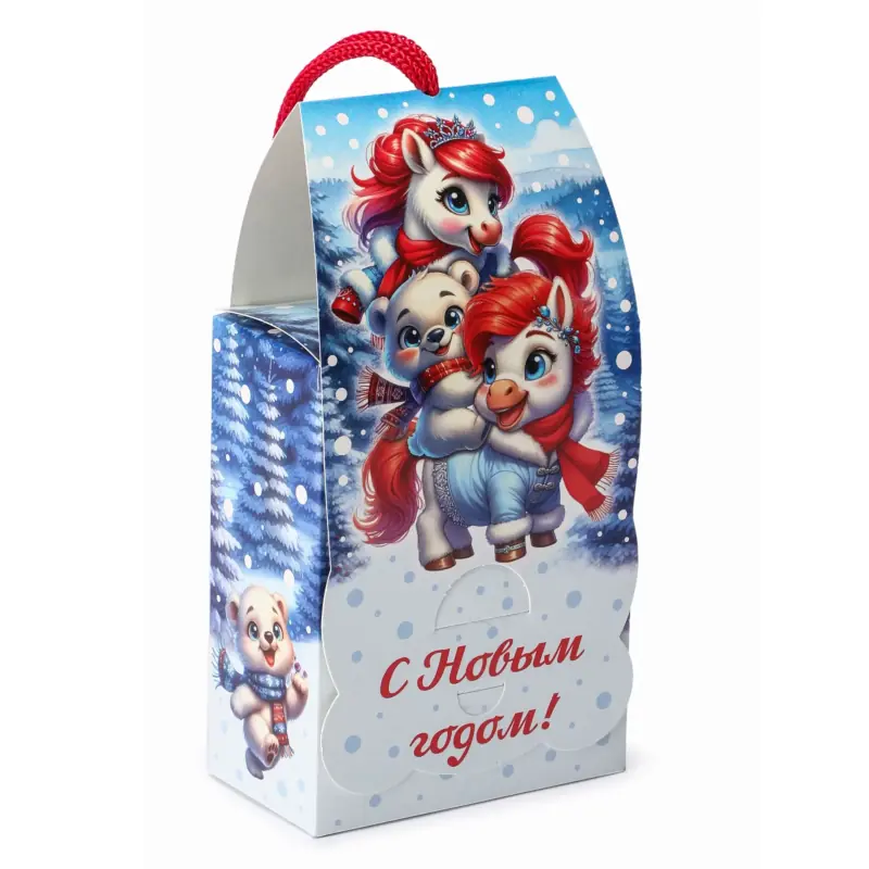 Jaungada dāvanu konfekšu komplekts "ПОДАРИ" "На полюсе" asorti