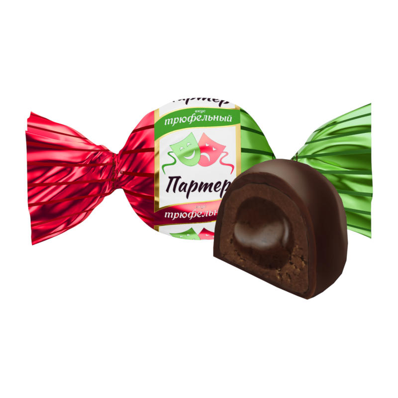 SweetLife glazētās konfektes "Parters" ar trifeļu garšu
