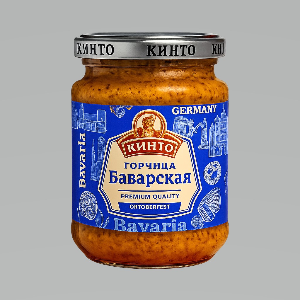 Bavārijas sinepes "Oktoberfest"