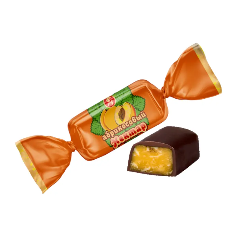 Glazed "Абрикосовый нектар" "BAYAN SULU" sweets