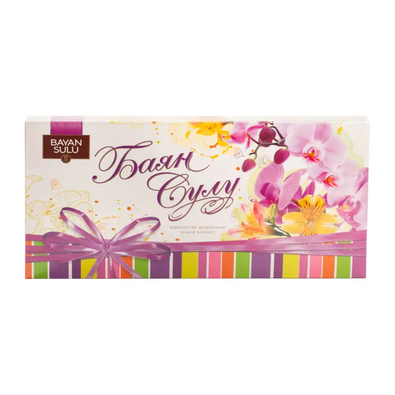 Konfektes šokolādes glazūrā "Bayan Sulu" dāvanu kastītē