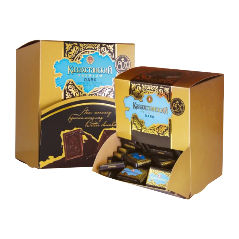 Classic Dark Chocolate "BAYAN SULU" "Dark" with 82% cocoa