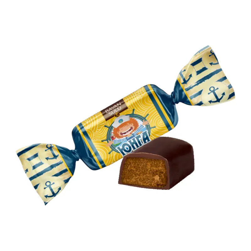 Glazed "Юнга" "BAYAN SULU" sweets