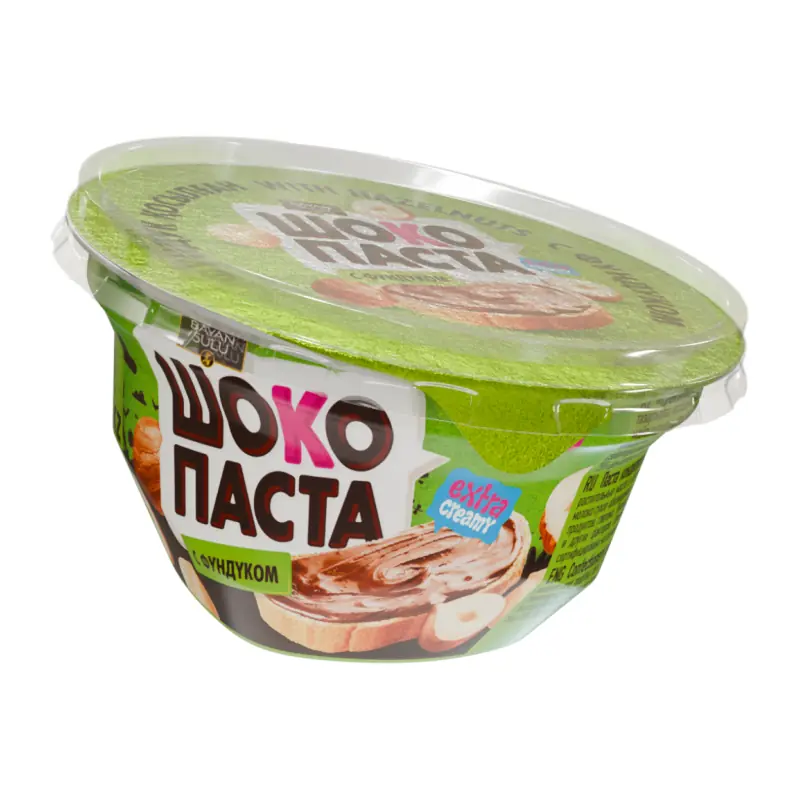 "ШокоПаста" "BAYAN SULU" chocolate spread with hazelnuts