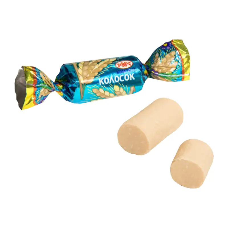 Neglāzēts piena batoniņš "RAHAT" "Vārpa" ar citrusaugļu garšu