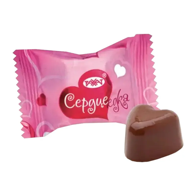 Sveramās šokolādes konfektes "RAHAT" "Sirdslauzēja"ar trifeļu-medus pildījumu