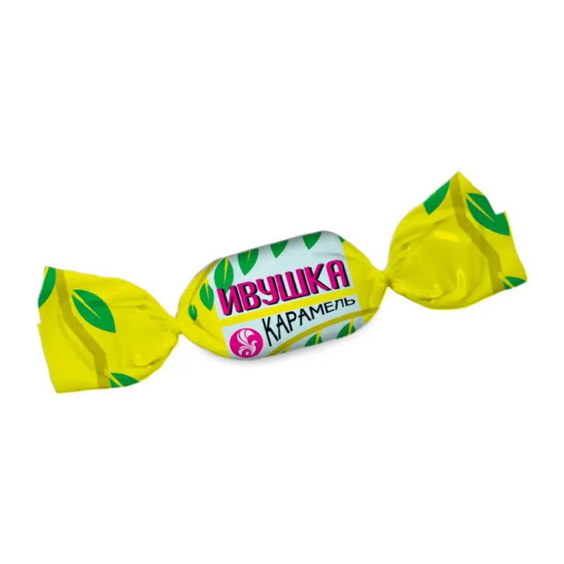 Hard candy "Ивушка" "BAYAN SULU" with vanilla flavor
