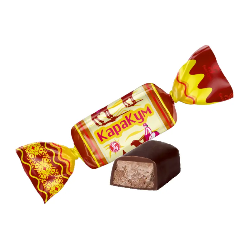 Glazed "Кара-Кум" "BAYAN SULU" sweets