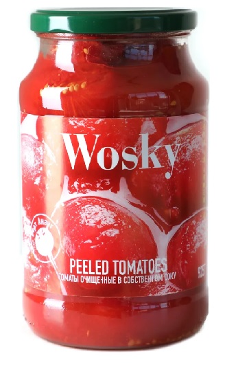 Wosky nomizoti tomāti savā sulā