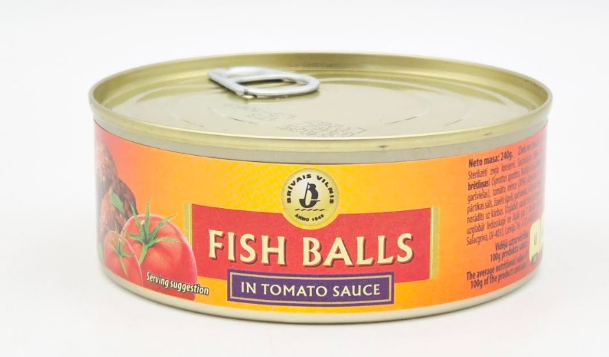 Zivju tefteļi tomātu mērcē