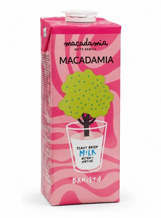 Makadāmijas riekstu dzēriens BARISTA