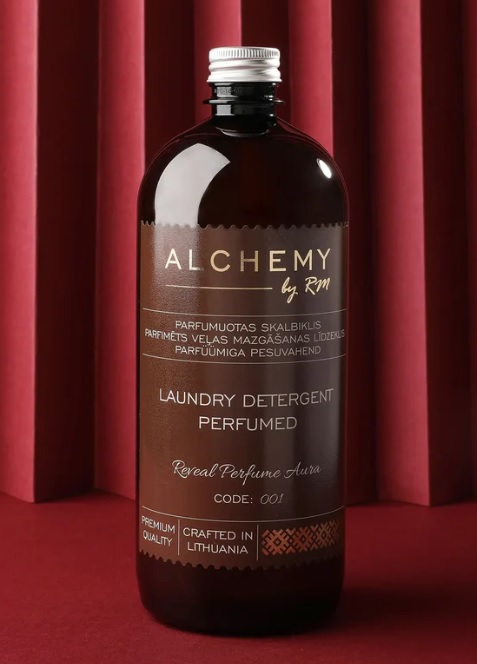 Parfimērijas veļas mazgāšanas līdzeklis Alchemy no RM