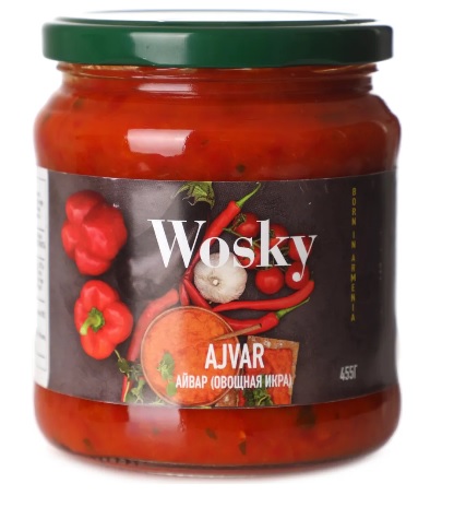 Wosky Ajvar (Balkānu dārzeņu ikri)