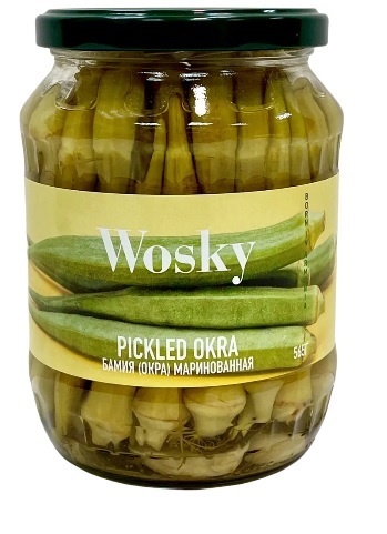 Wosky marinēta okra