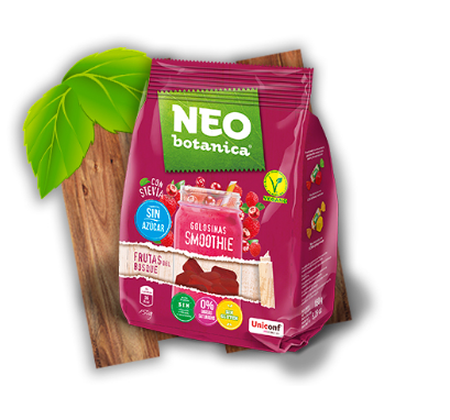 SMOOTHIE with STEVIA fruits of the forest