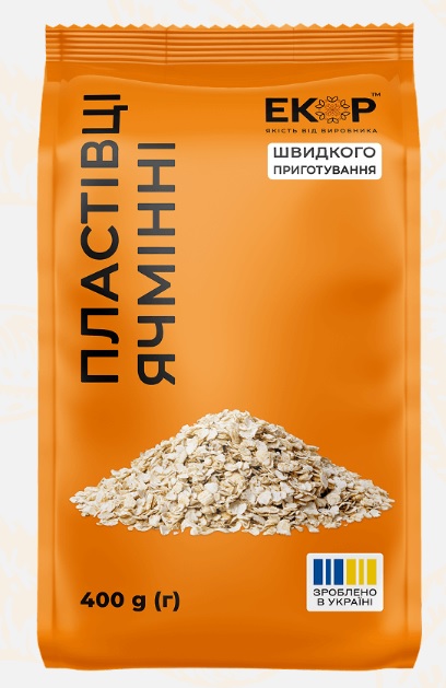 Ekor ātri pagatavojamās miežu pārslas